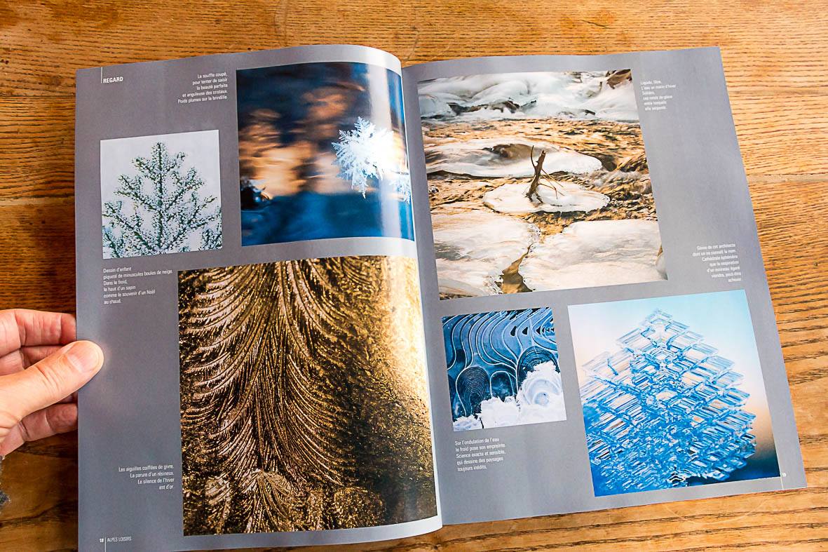 Magazine Alpes Loisirs Les couleurs de l'hiver