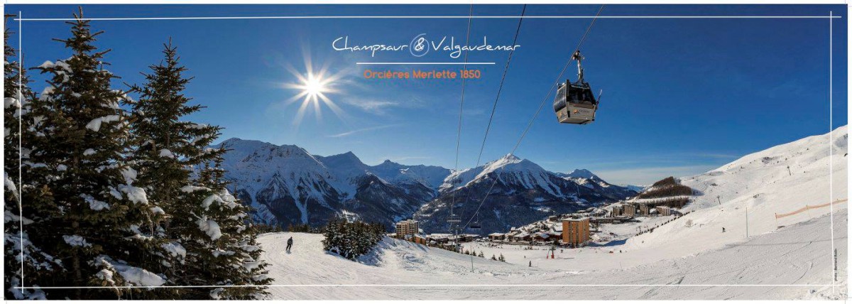 Station d'Orcières par Bertrand Bodin