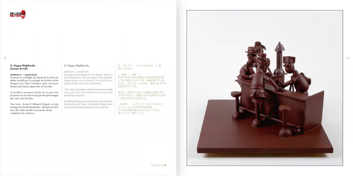 page 19 catalogue exposition Influences de Luc Eyriey