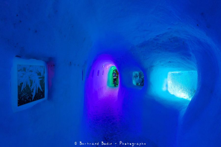 Igloo Pelvoux Delices de gel Bertrand Bodin Photographe