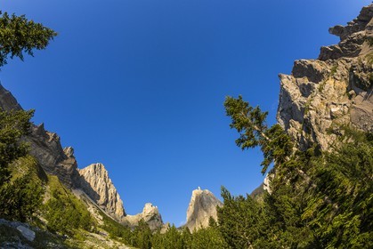 vallon de La Jarjatte, crète des Aiguilles