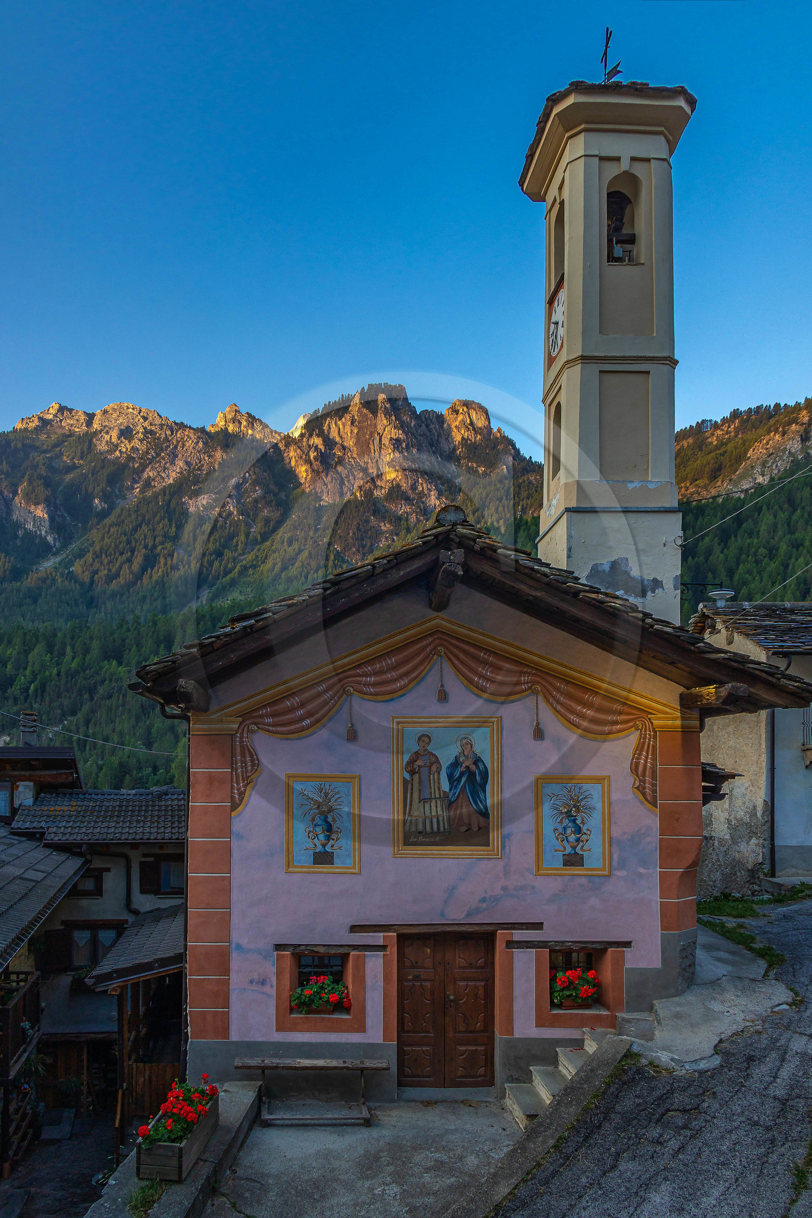 Saretto, Cappella San Lorenzo