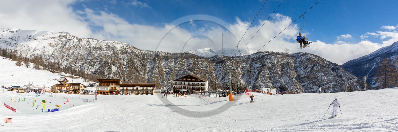 La Condamine-Châtelard, station de ski Saint-Anne La Condamine