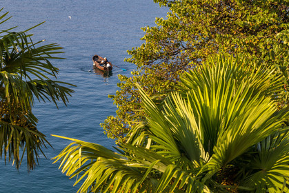 Verbania, pêcheur