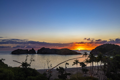 Iles des Saintes, Baie et plage de Pompierre