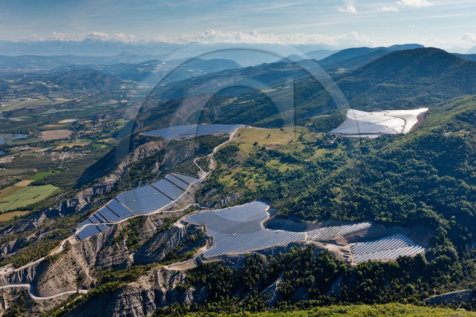 La plus grande centrale solaire photovoltaïque de France