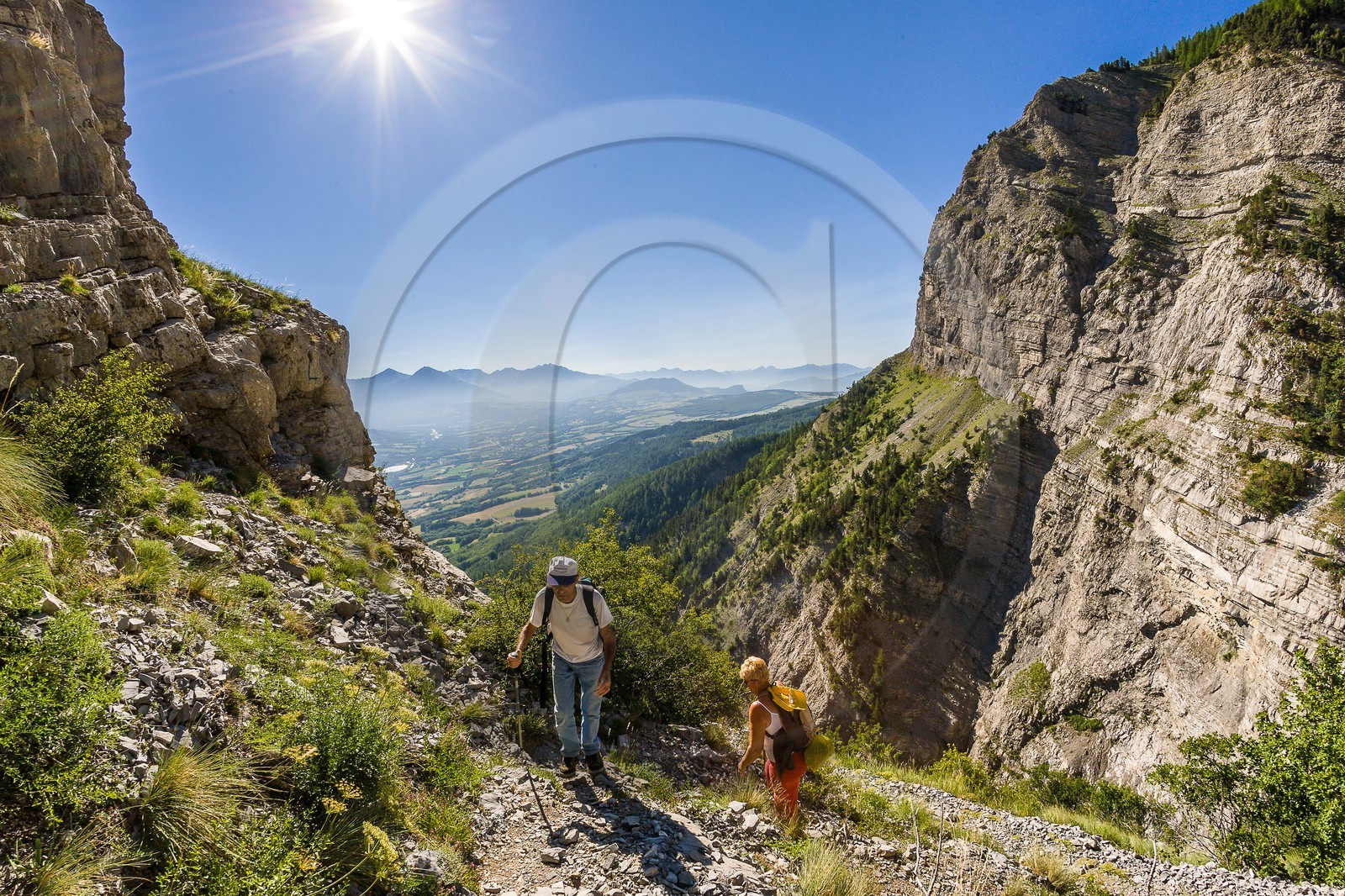 Vallée du Champsaur,  La Fare-en-Champsaur, randonnée de Moutet