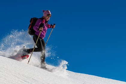 Randonnée en raquettes à neige