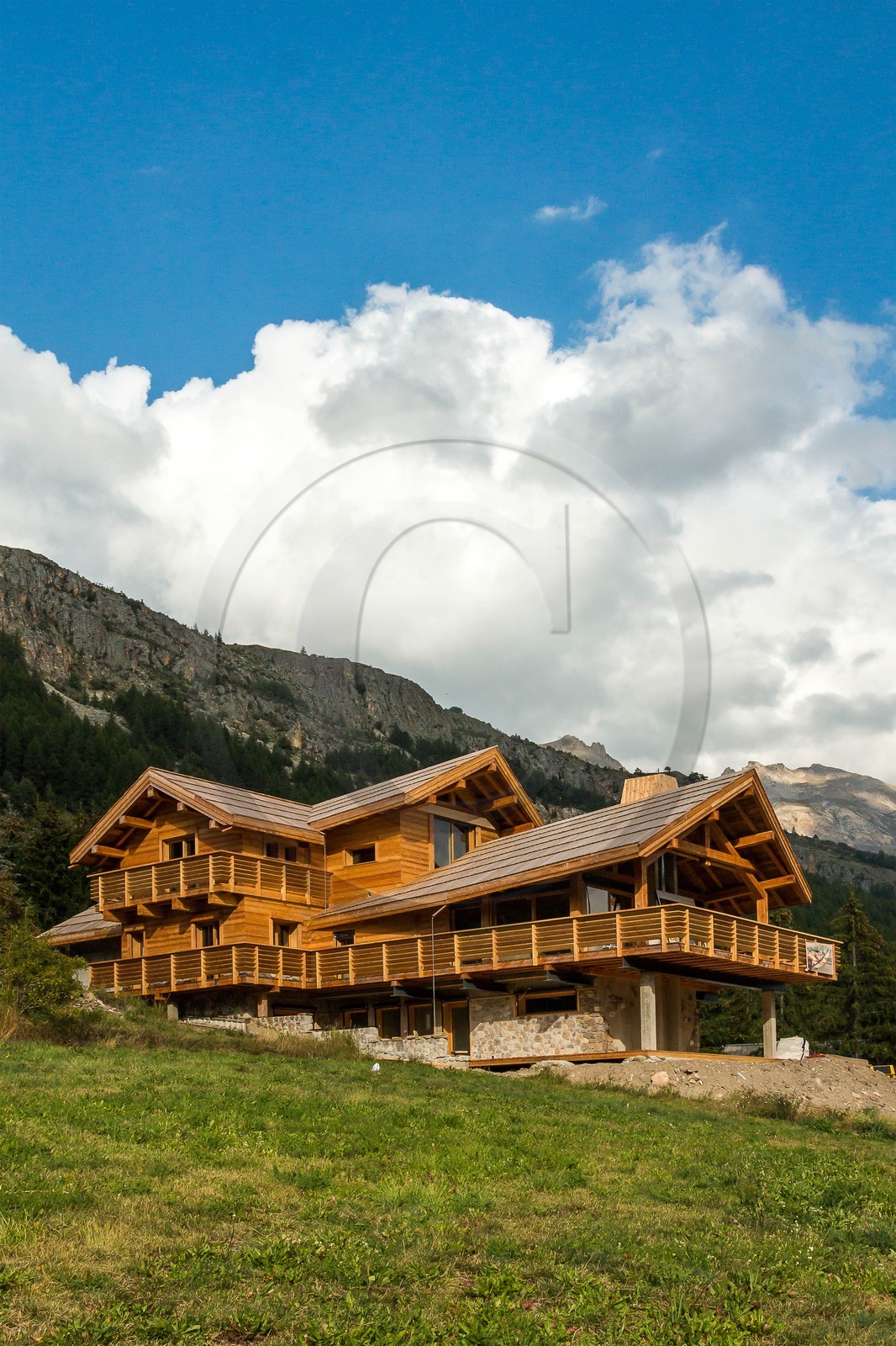 Briançon, charpente Robin Faure-Vincent