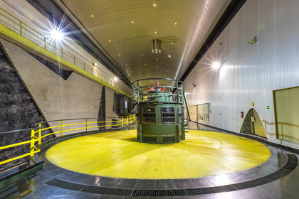 Barrage de Serre-Ponçon, usine hydroélectrique EDF