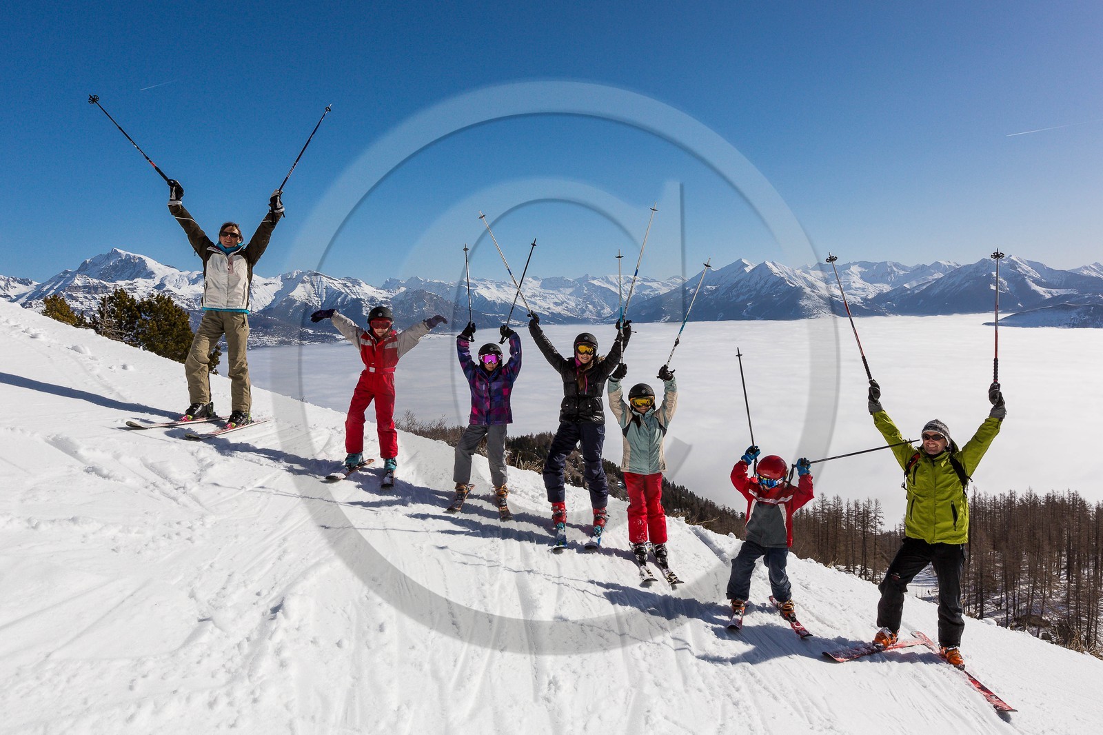 vallée du Champsaur, station de ski de Laye-en-Champsaur