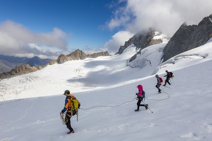 Découverte des glaciers avec Christophe Dureau, guide de haute montagne