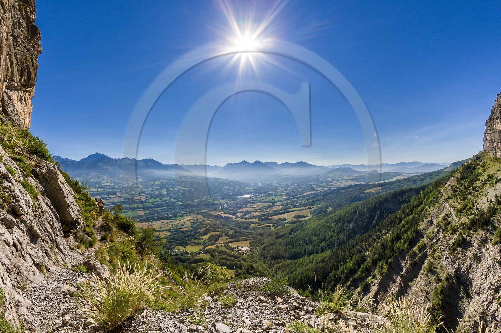 Vallée du Champsaur,  La Fare-en-Champsaur, randonnée de Moutet