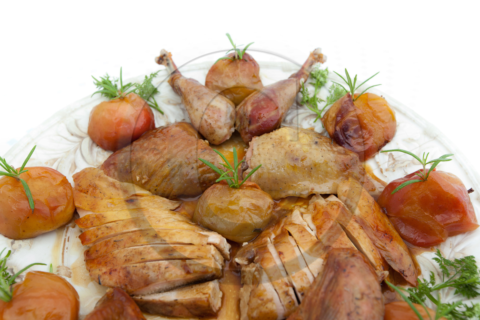 Pintade aux petites pommes Ariane d'hiver