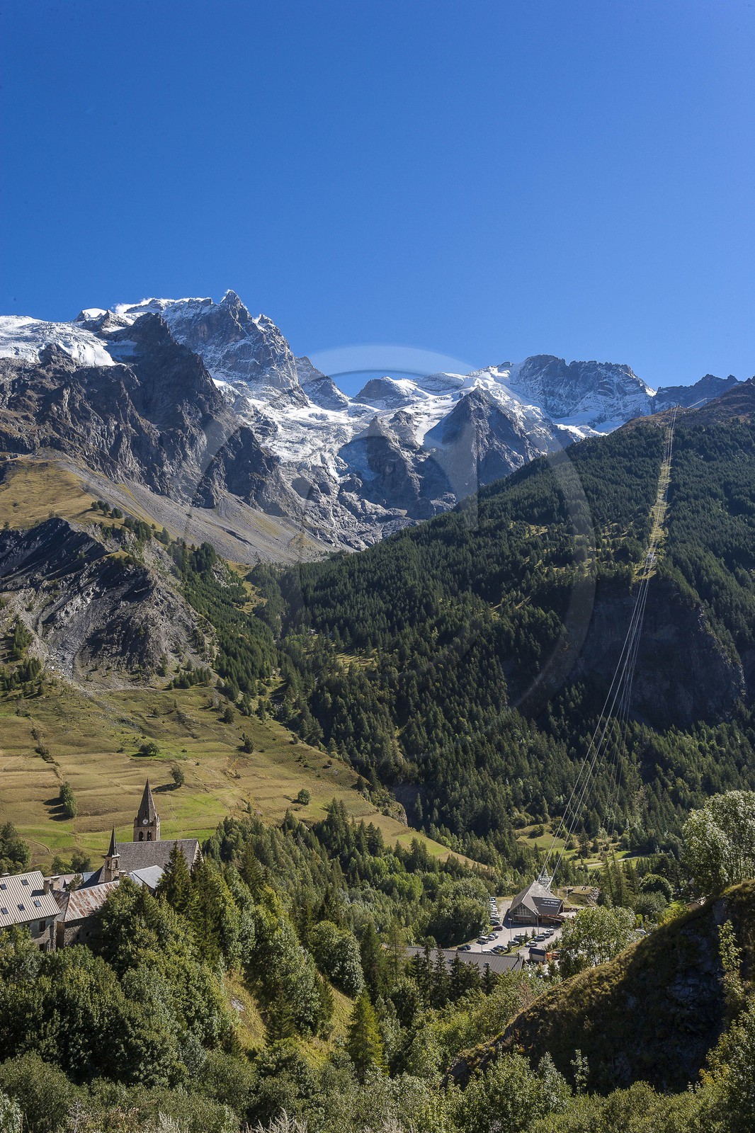 La Meije, La Grave, téléphérique des vallons de la Meije