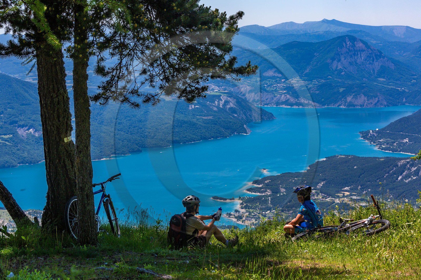 Réallon, vtt à Plate Longue