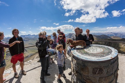 Jausiers, table d'orientation de la Bonette