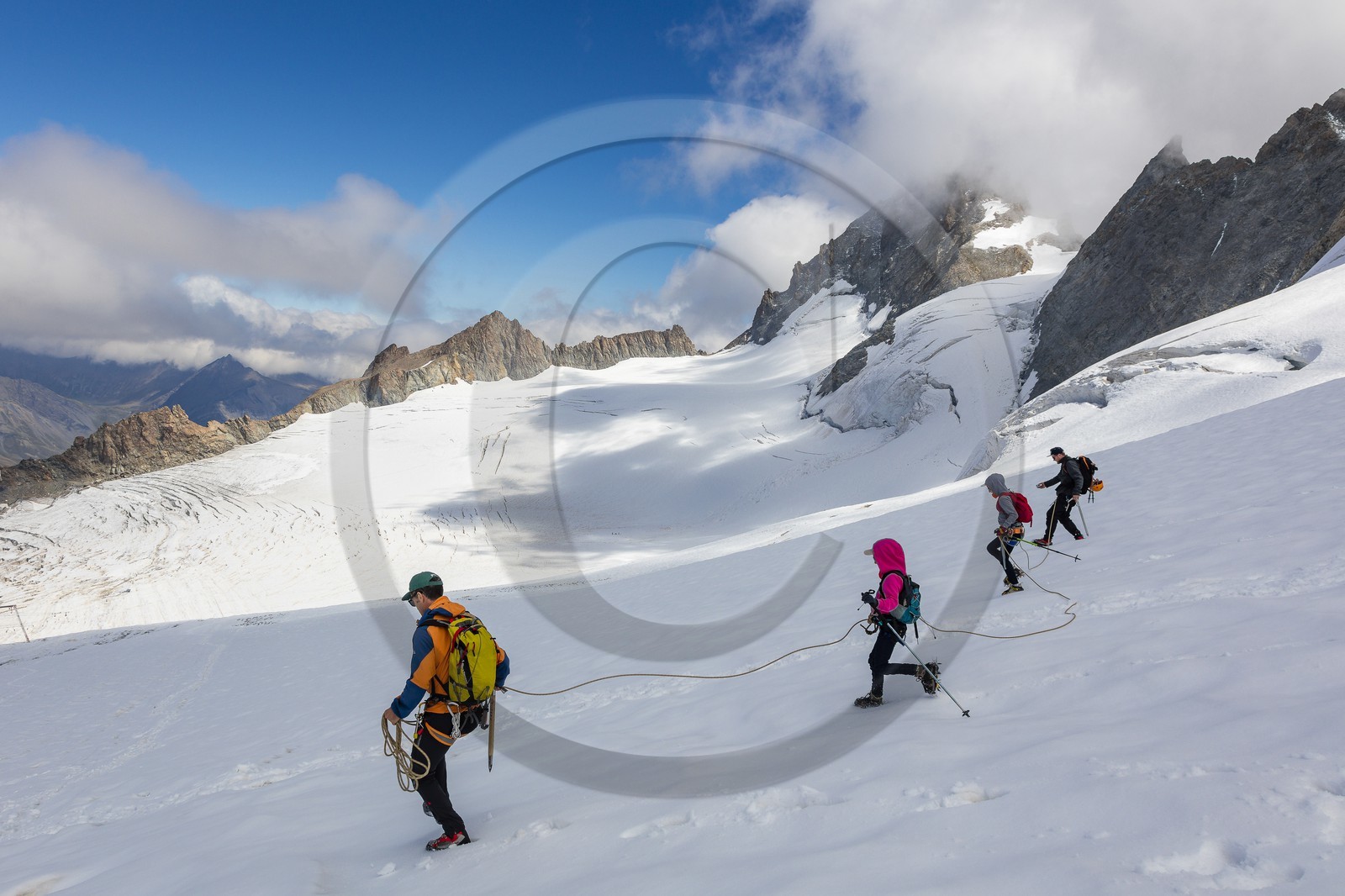 Découverte des glaciers avec Christophe Dureau, guide de haute montagne
