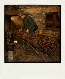 Village de Villar-d'Arène, fête du pain bouilli ou pain noir