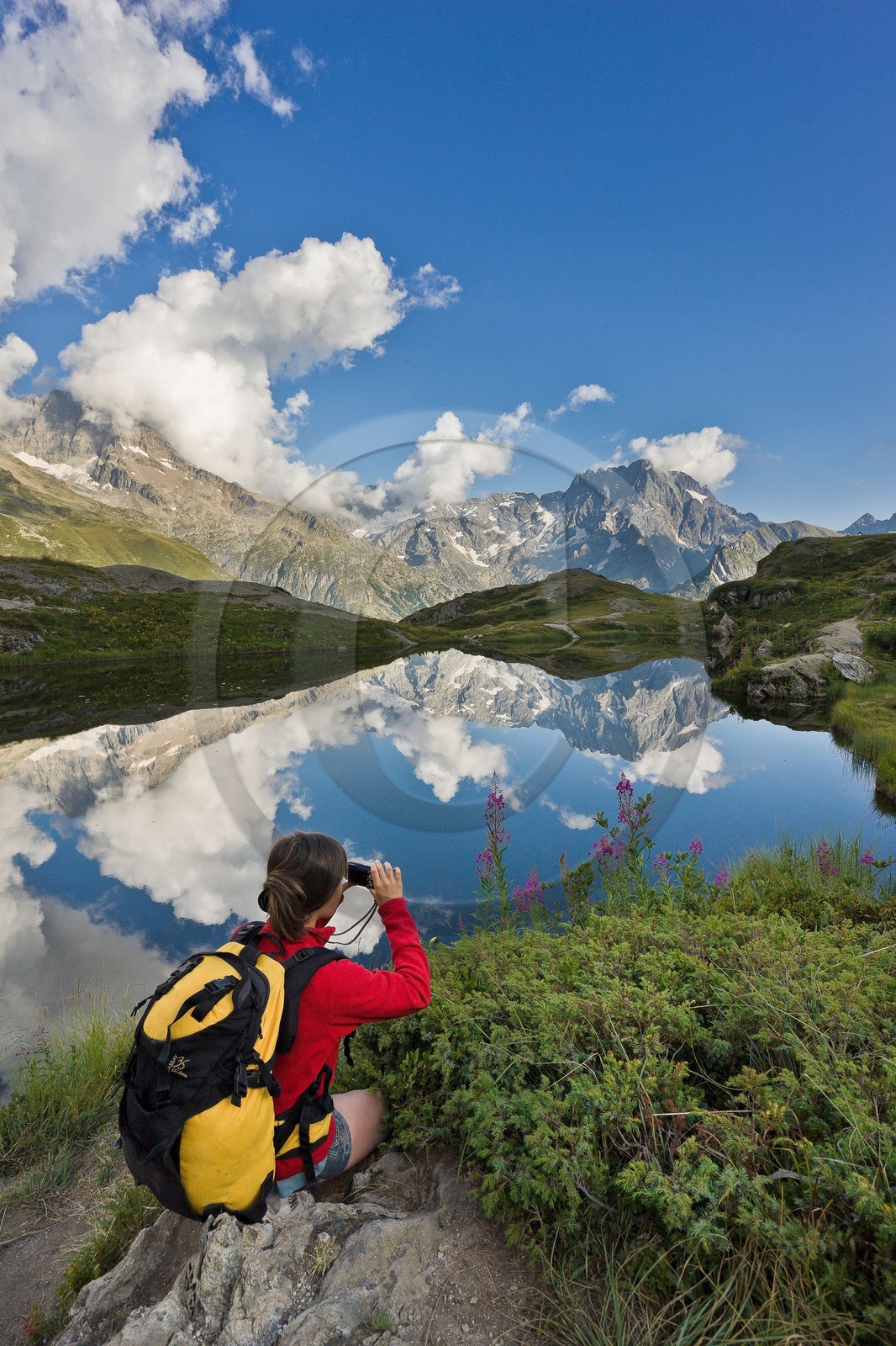 Photographier la montagne au Lac du Lauzon