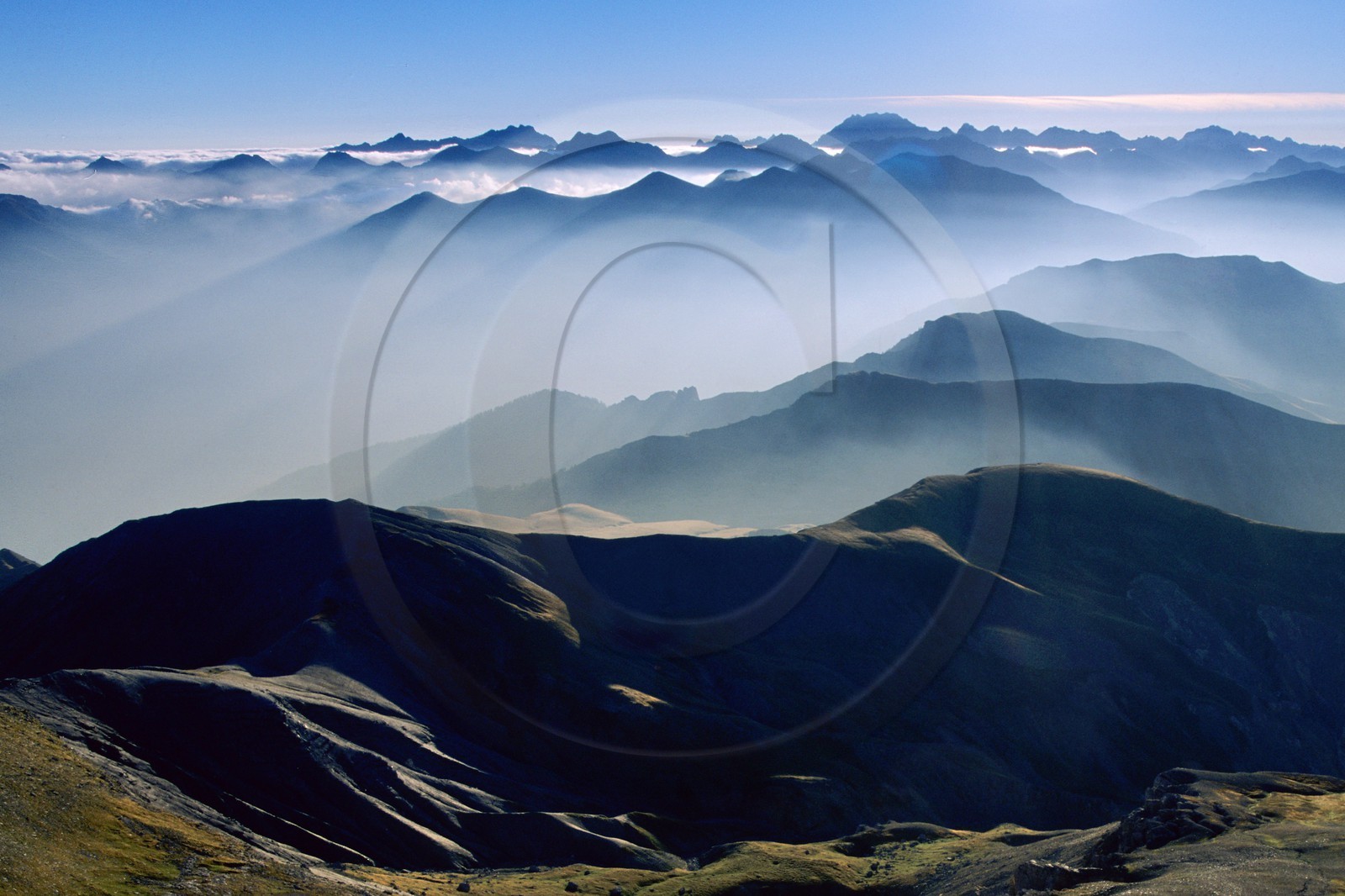 Du sommet du Mont Mounier (altitude 2817)