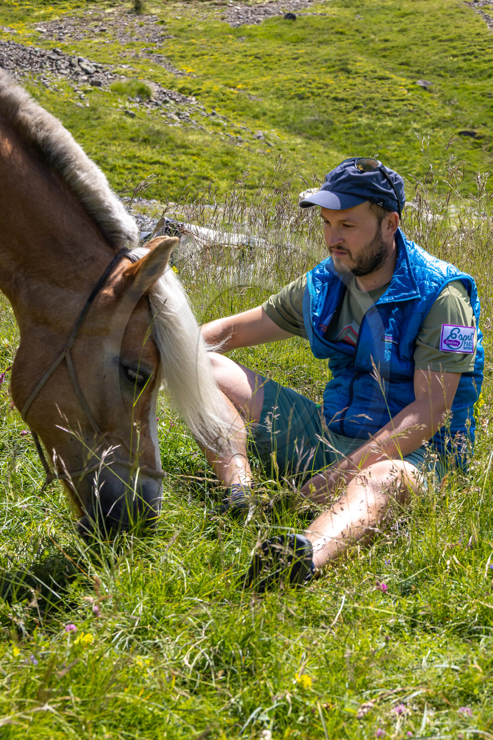 Florian Ehmke, accompagnateur en moyenne montagne et muletier
