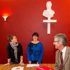 Valbonnais, Denis Macé, maire de Valbonnais et son équipe