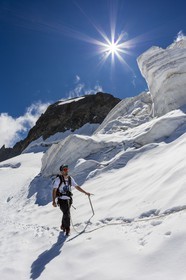 Découverte des glaciers avec Christophe Dureau, guide de haute montagne