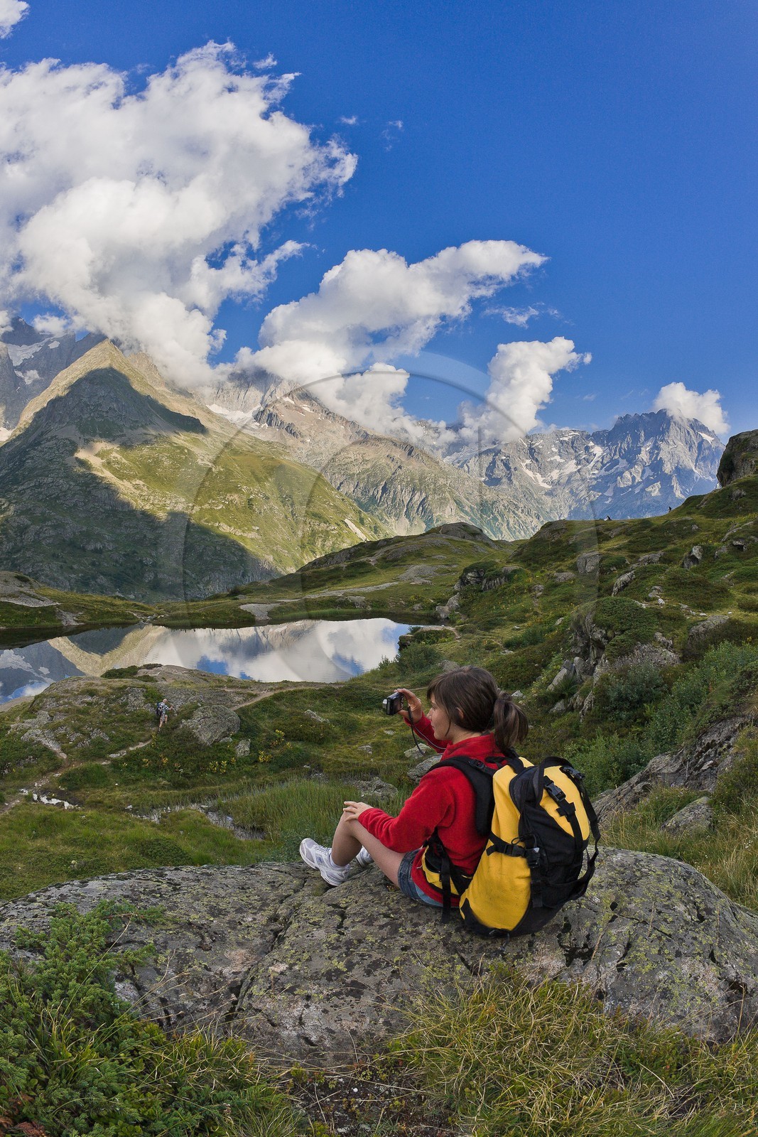 Photographier la montagne au Lac du Lauzon