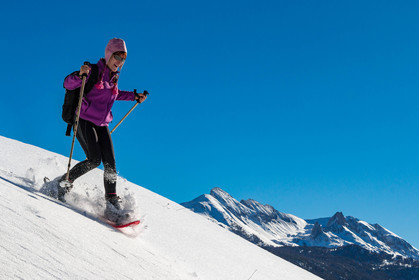 Randonnée en raquettes à neige