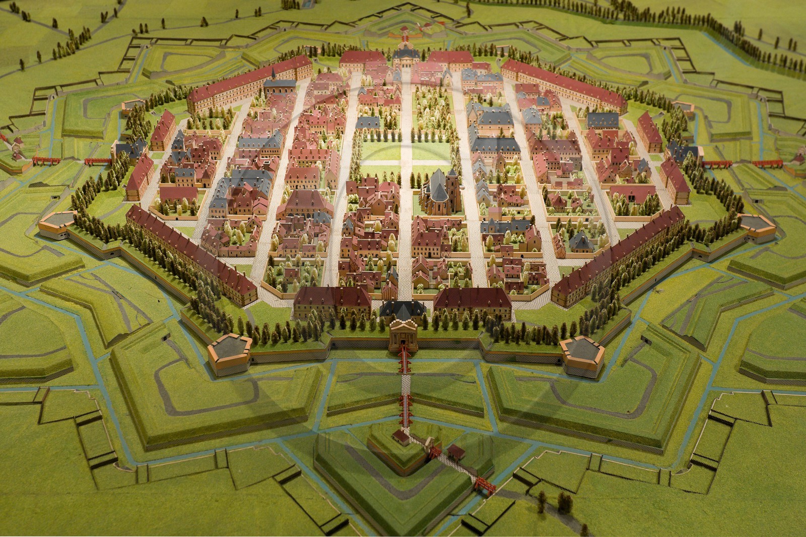 Neuf-Brisach, Fortifications Vauban inscrites au patrimoine mond