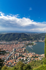 Côme vu de Brunate