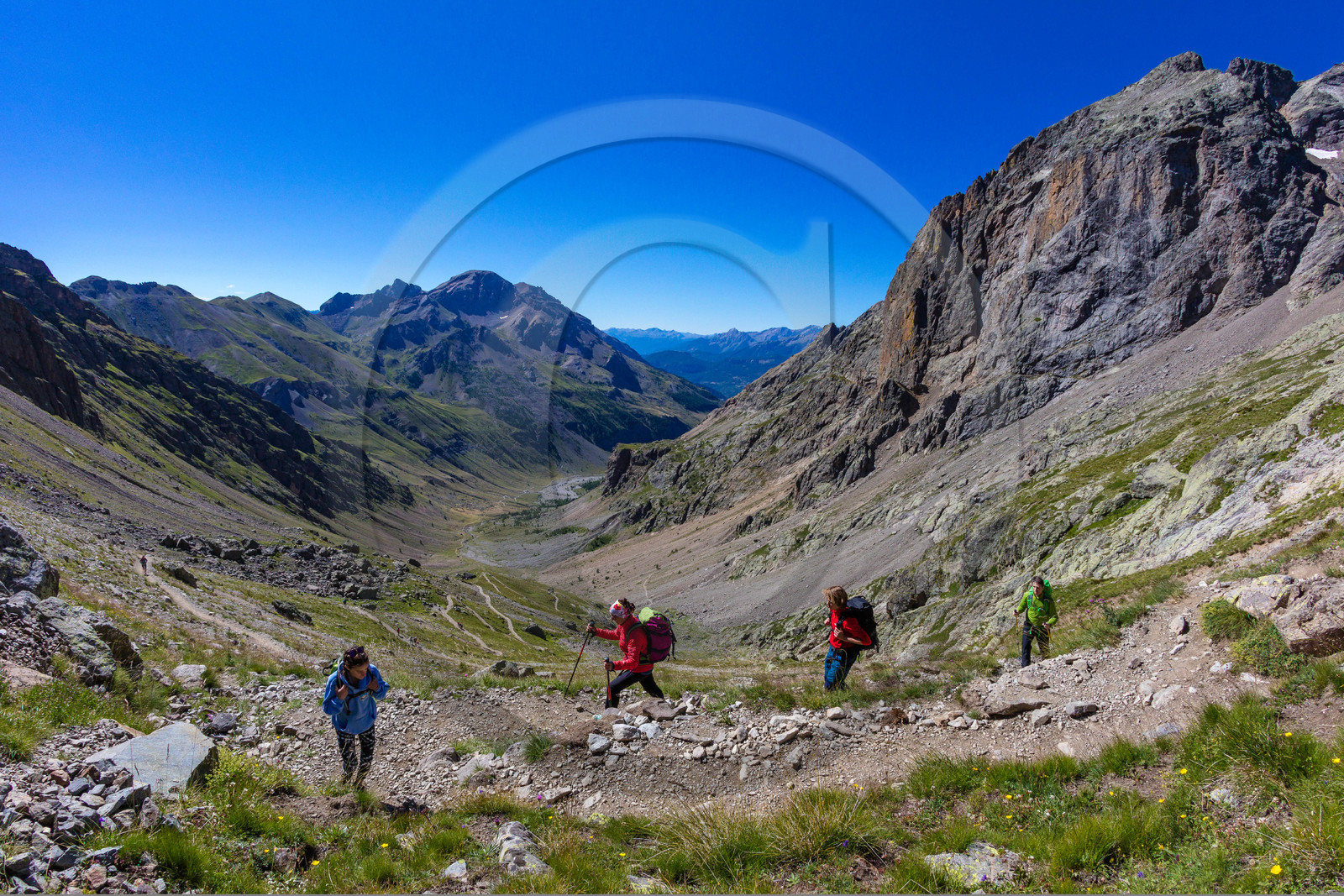Grand tour des Ecrins, Lac de L'Eychauda