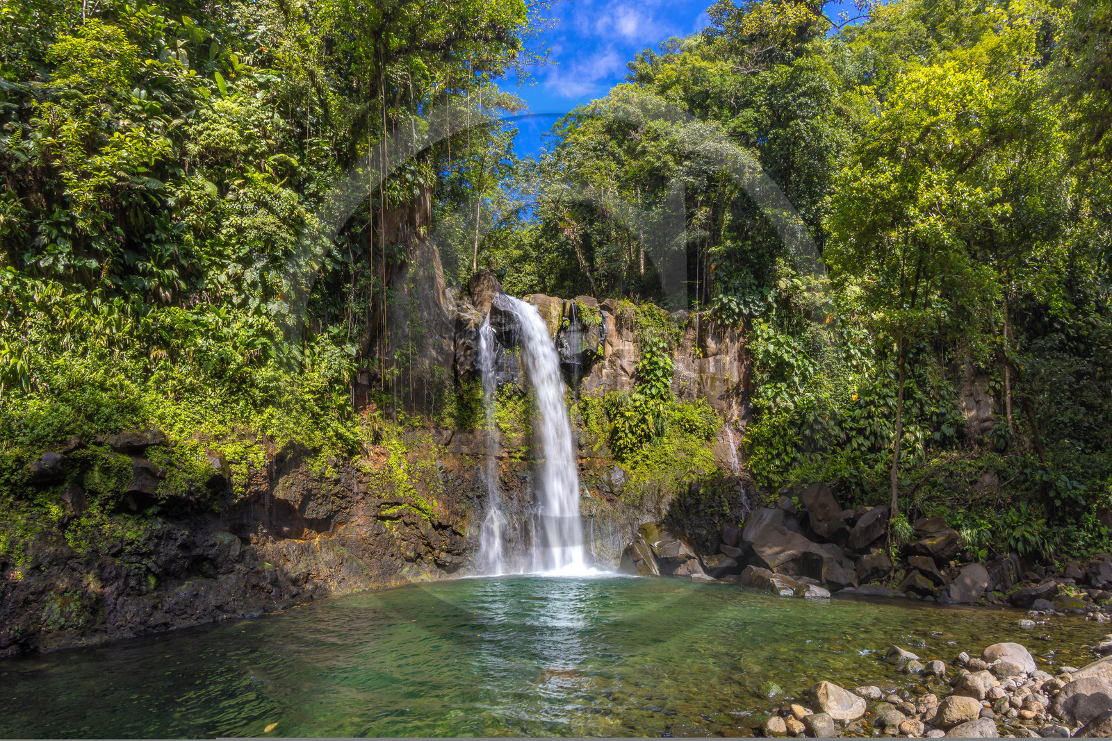 Chute du Carbet, Parc national de la Guadeloupe