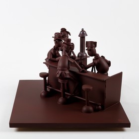 Exposition Influences, Petite histoire de l'art en chocolat par Luc Eyriey