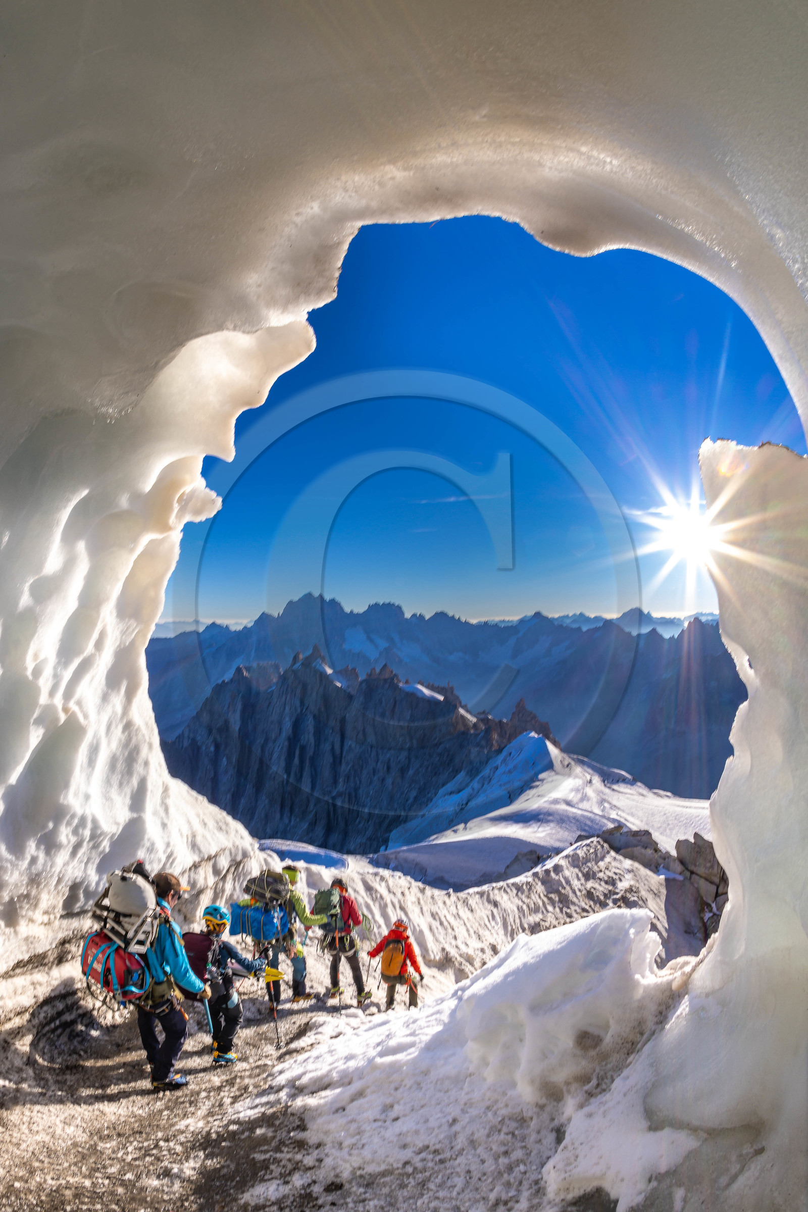Géomorphologie à l'Aiguille du Midi