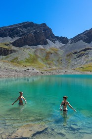 Vallon du lauzanier, Lac Derrière-la-Croix 2428 m