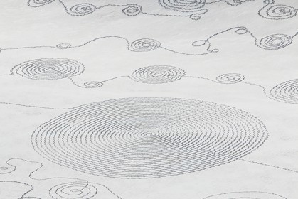 Serre-Chevalier, Snow drawings, une œuvre de l'artiste Sonja Hinrichsen