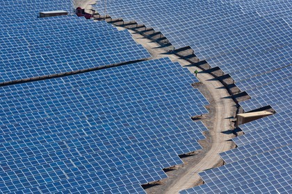 La plus grande centrale solaire photovoltaïque de France
