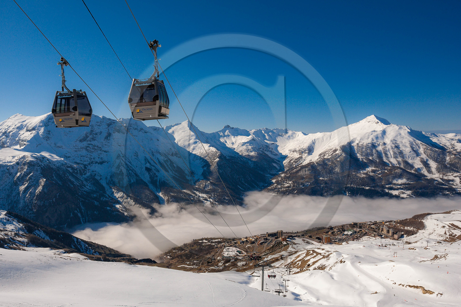 Station de ski d'Orcières 1850