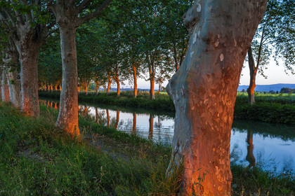 Canal du Midi, inscrit au Patrimoine mondial de l'UNESCO