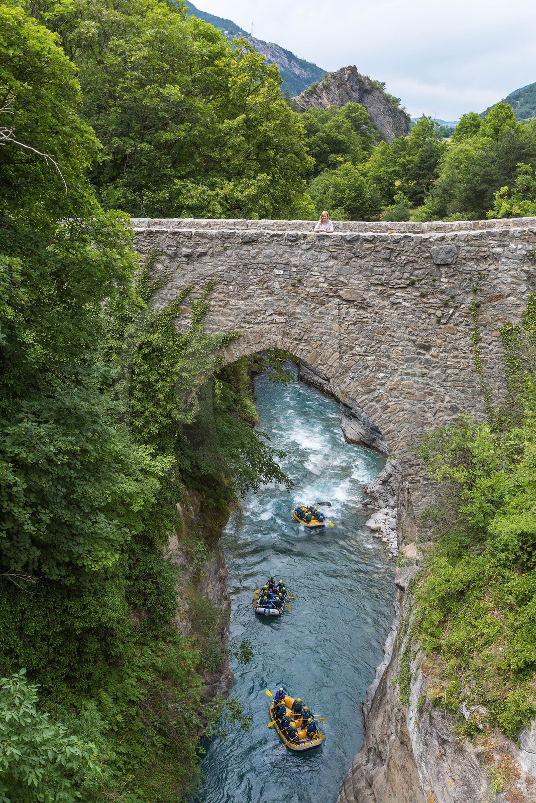 Lauzet-sur-Ubaye, Rafting sur l'Ubaye
