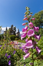 Château de Picomtal,  les jardins du château