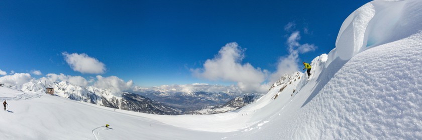 Les Orres, surf des neige