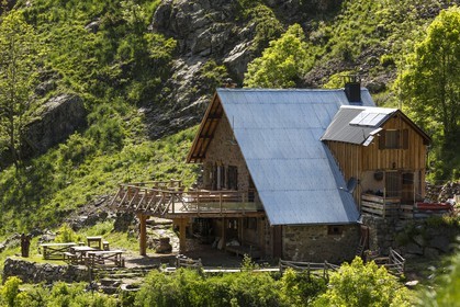 Vallée de Champoléon, refuge du Tourond