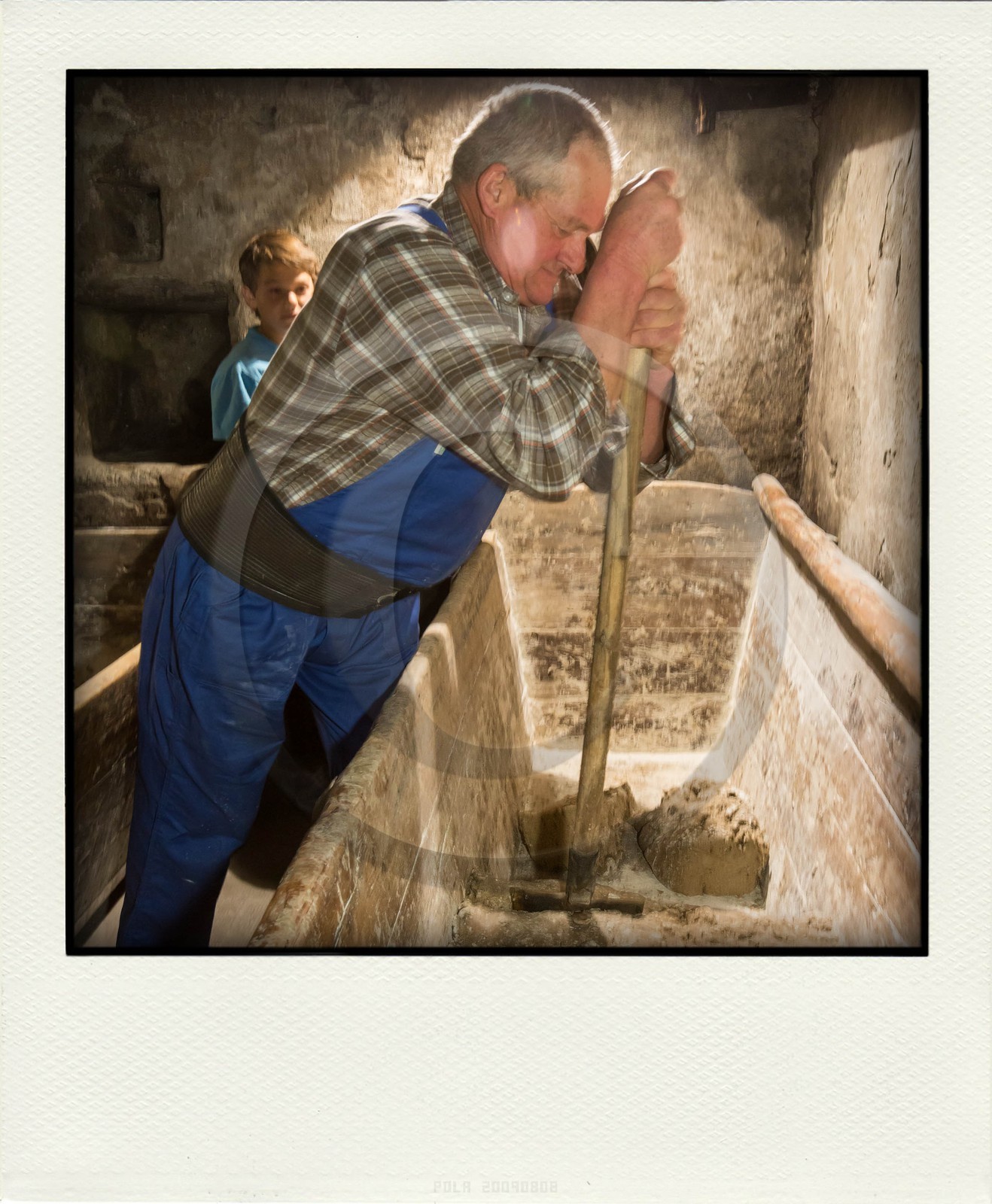 Village de Villar-d'Arène, fête du pain bouilli ou pain noir, Maurice Rousset, fourniron