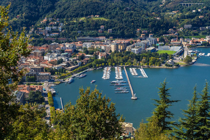 Côme vu de Brunate