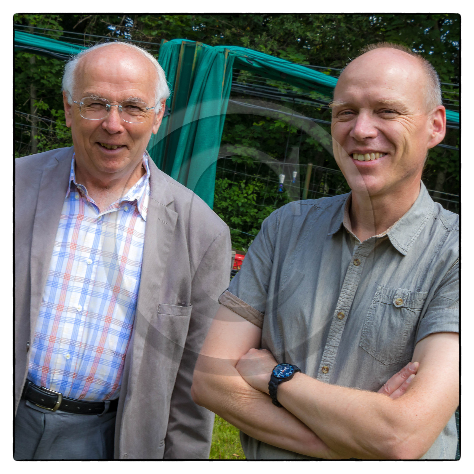 Conservatoire botanique national alpin,  Claude Boutron et Bertrand Liénard