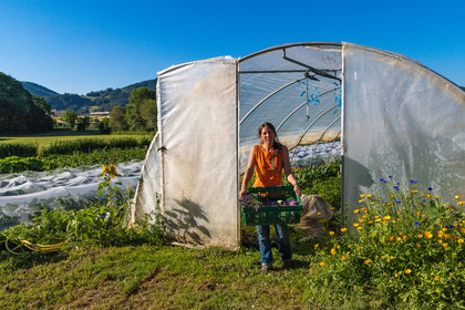 LéguMontagne, Sylvie Jaussaud et  Bertille Gieu, Maraîchères bio