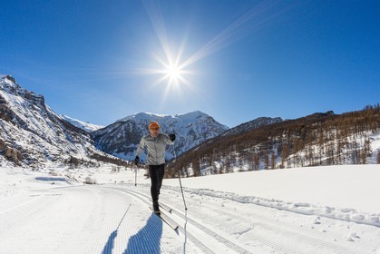 Crévoux, ski de fond